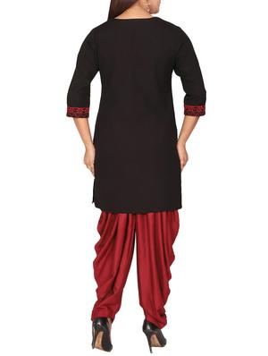 embroidered straight kurti - 15833143 - Standard Image - 2