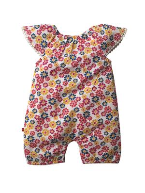 multi colored cotton playsuit - 15835153 - Standard Image - 2
