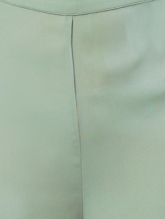 sage green flared palazzo - 15835204 - Zoom Image - 5
