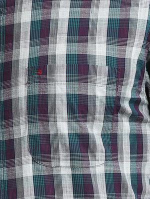 multicolor checkered casual shirt - 15837752 - Standard Image - 5
