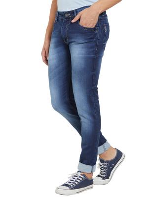 blue denim washed jeans - 15838485 - Standard Image - 2