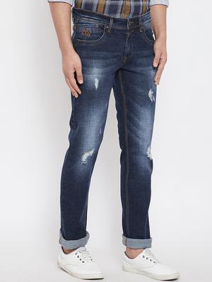 blue denim ripped jeans - 15840810 - Standard Image - 2
