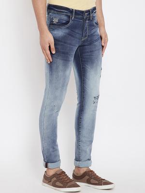 blue denim ripped jeans - 15840822 - Standard Image - 2