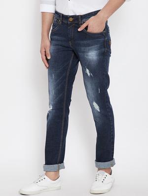 blue denim ripped jeans - 15840832 - Standard Image - 2