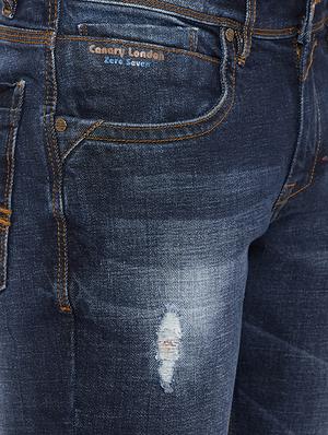 blue denim ripped jeans - 15840832 - Standard Image - 5