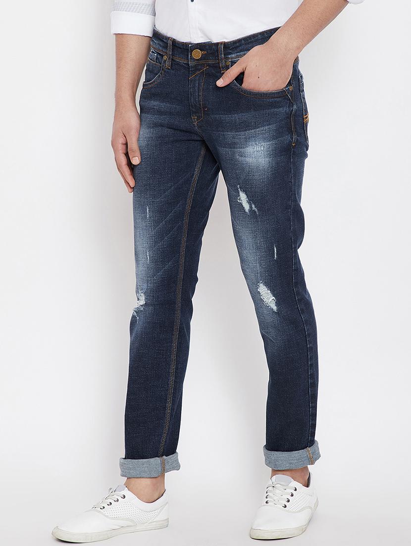 blue denim ripped jeans - 15840832 - Zoom Image - 2