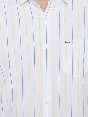 white striped casual shirt - 15840843 - Standard Image - 5