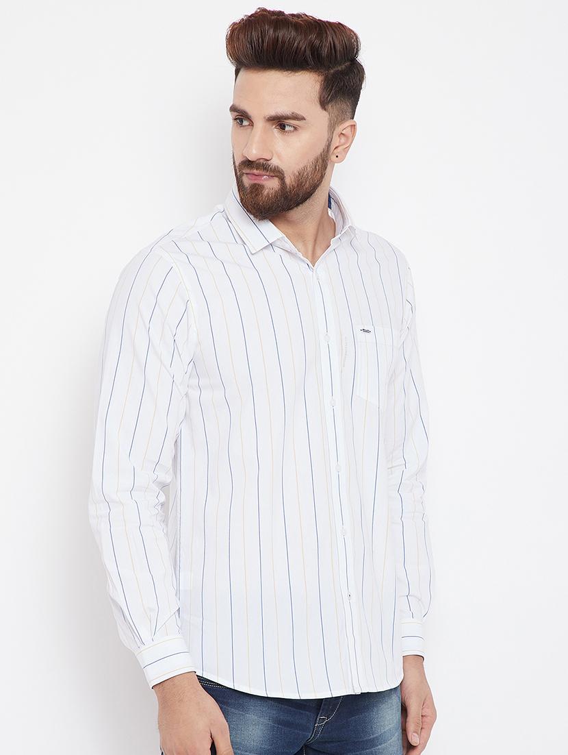 white striped casual shirt - 15840843 - Zoom Image - 2
