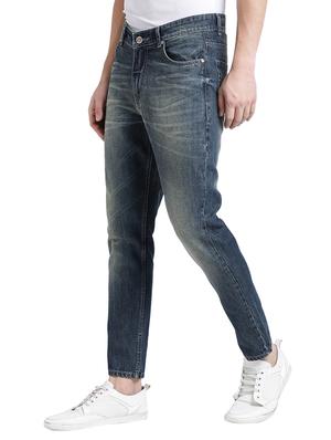 blue cotton washed jeans - 15843108 - Standard Image - 2