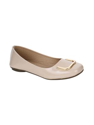 beige slip on ballerinas - 15846399 - Standard Image - 2