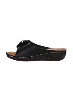 black slip on wedges - 15846422 - Standard Image - 2