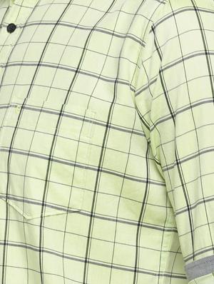 green checkered casual shirt - 15847370 - Standard Image - 5