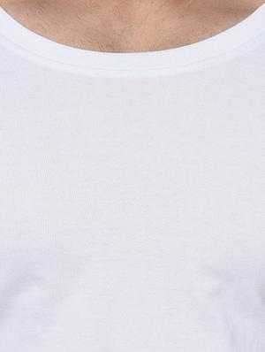 white color block long sleeves t-shirt - 15848277 - Standard Image - 5