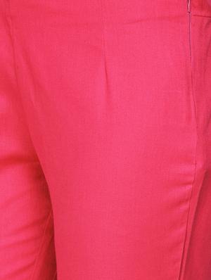 solid straight pant - 15848470 - Standard Image - 5