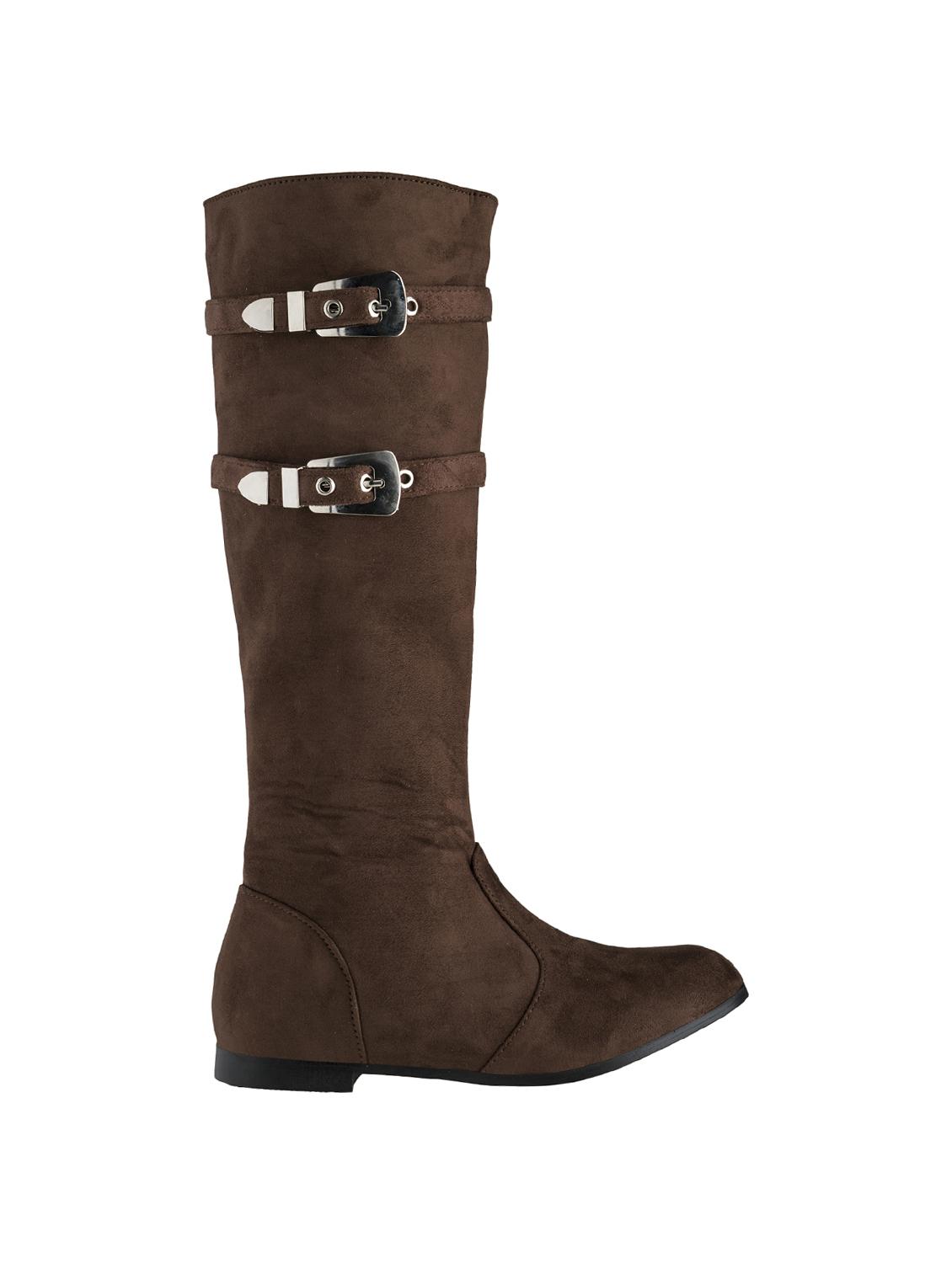 brown knee length boots - 15851460 - Zoom Image - 2