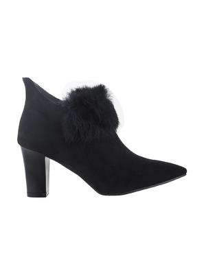 black ankle slip on boots - 15851466 - Standard Image - 2