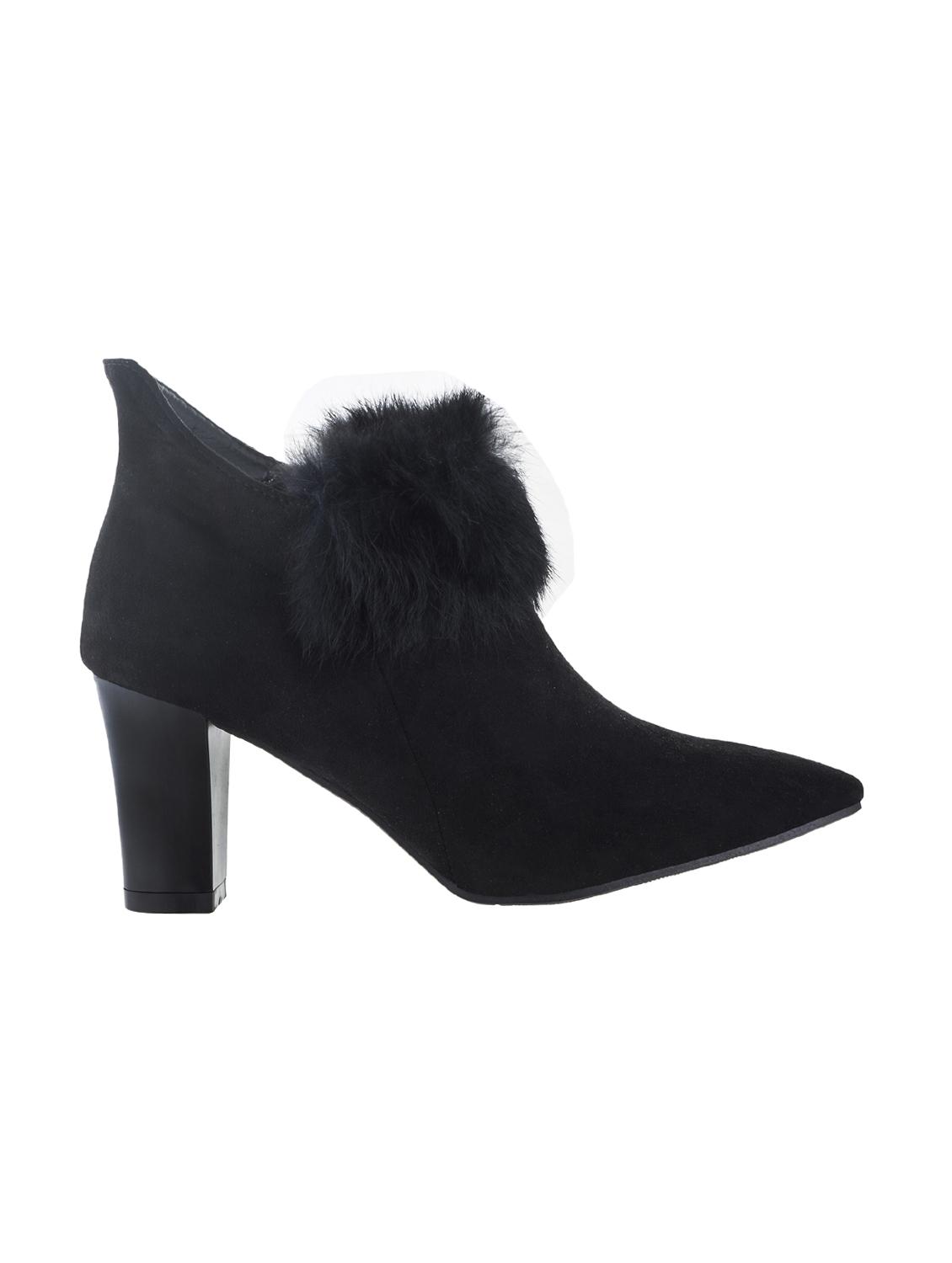 black ankle slip on boots - 15851466 - Zoom Image - 2