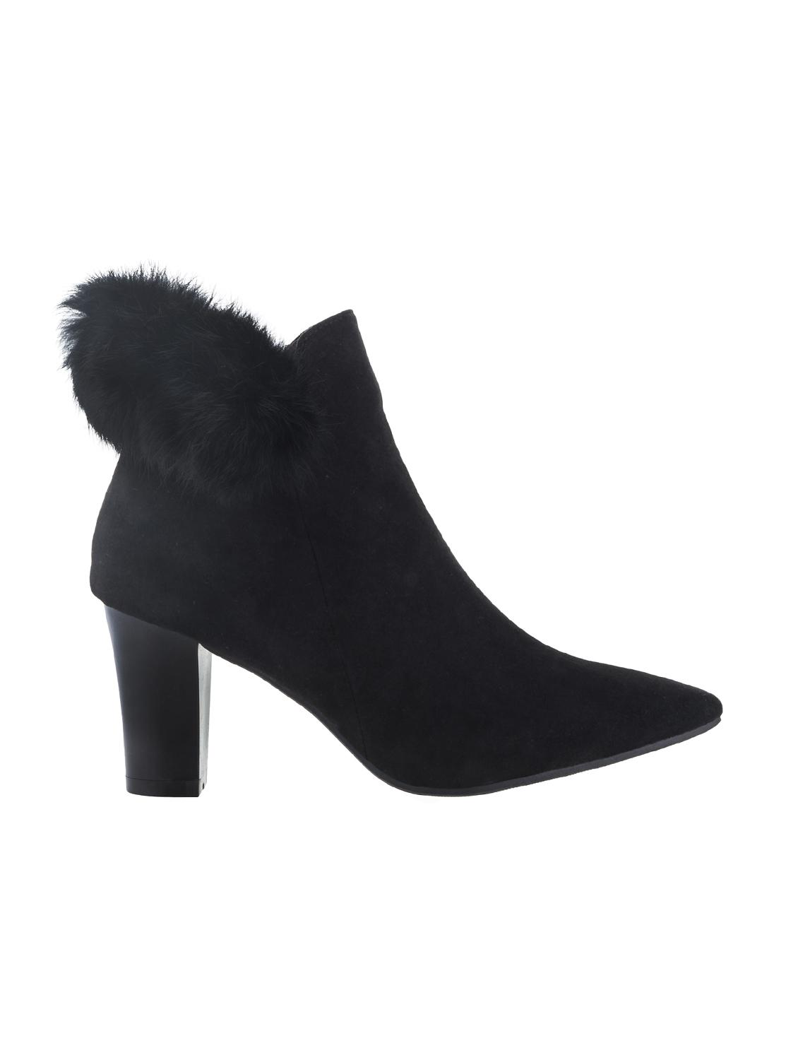 black ankle zipper boots - 15851474 - Zoom Image - 2