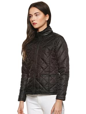 zip up quilted jacket - 15854332 - Standard Image - 2