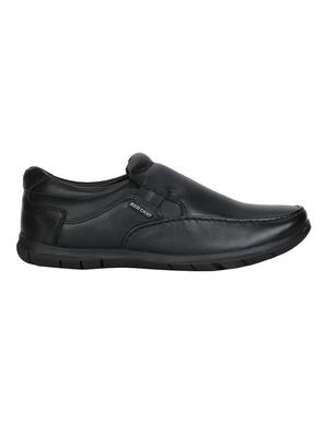 black leather slipons - 15856118 - Standard Image - 2