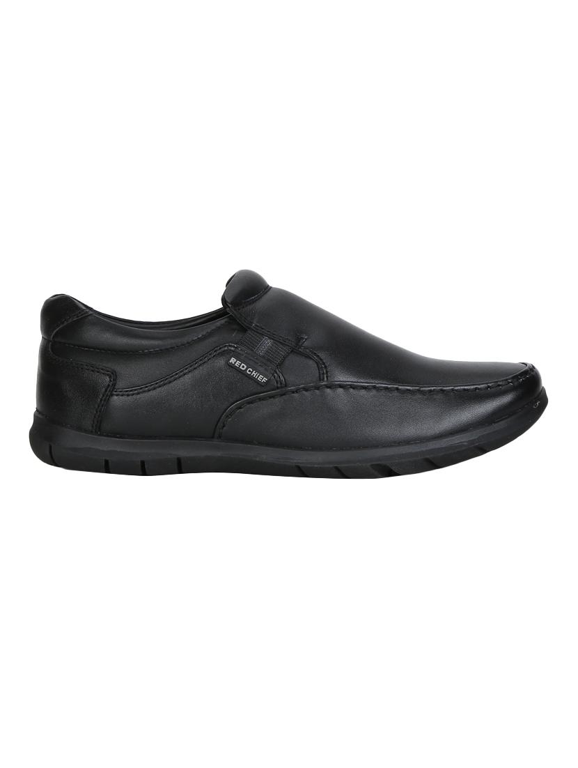 black leather slipons - 15856118 - Zoom Image - 2