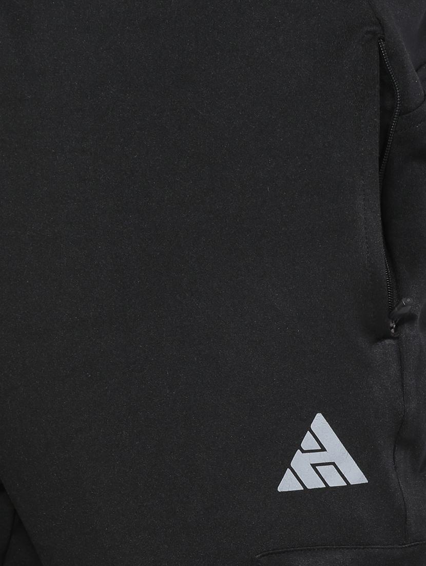 black cotton full length track pant - 15857414 - Zoom Image - 5