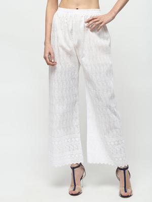 high rise paisley palazzo - 15857713 - Standard Image - 2