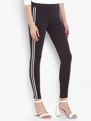 grey side striped jeggings - 15858328 - Standard Image - 2