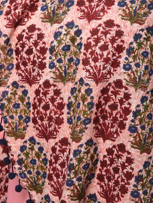 Sleeve panel pom pom detail kurta - 15858443 - Standard Image - 5