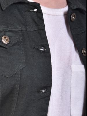 button-up pocket detail jacket - 15858752 - Standard Image - 5