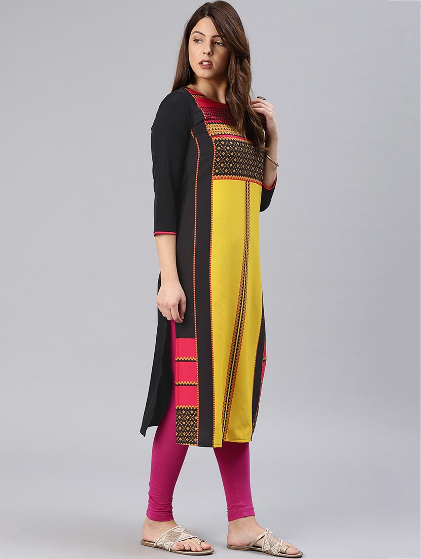 Straight printed kurta - 15858891 - Zoom Image - 2