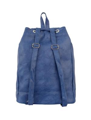 blue leatherette (pu) fashion backpack - 15859026 - Standard Image - 2
