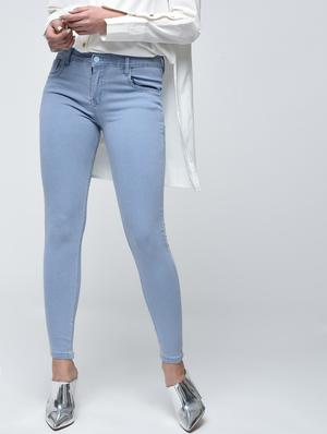 mid waist skinny jeans - 15859322 - Standard Image - 2