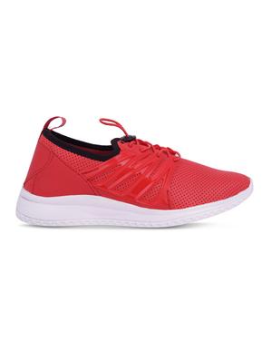 red leatherette sport shoes - 15859516 - Standard Image - 2
