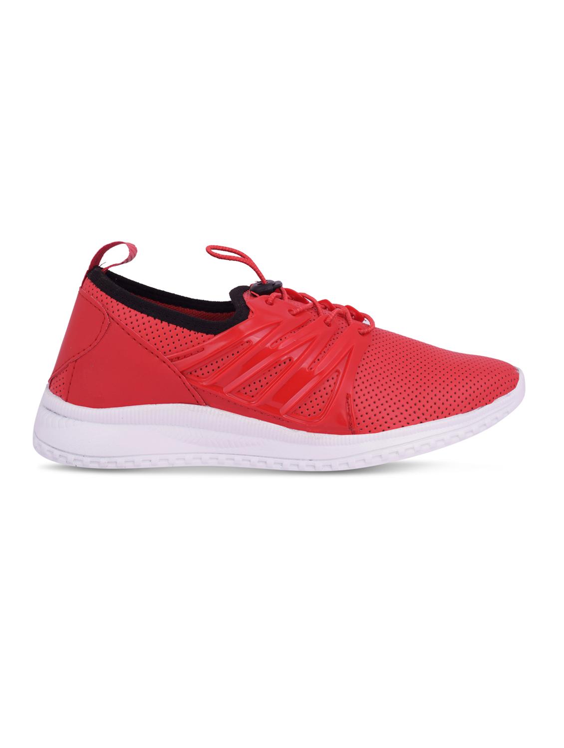 red leatherette sport shoes - 15859516 - Zoom Image - 2