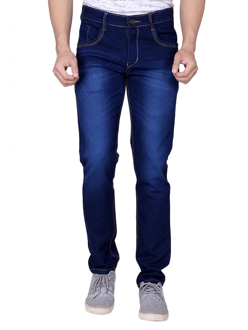 blue denim washed jeans - 15863368 - Zoom Image - 2