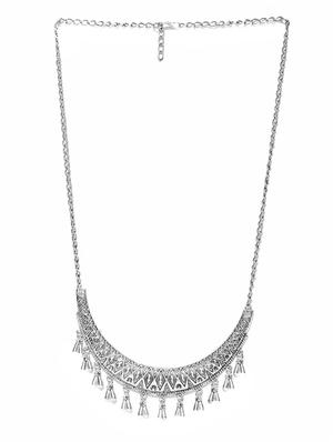 silver other necklace - 15864978 - Standard Image - 2