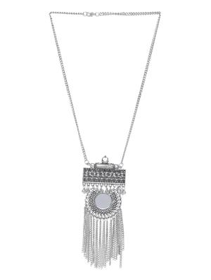 silver other necklace - 15864988 - Standard Image - 2