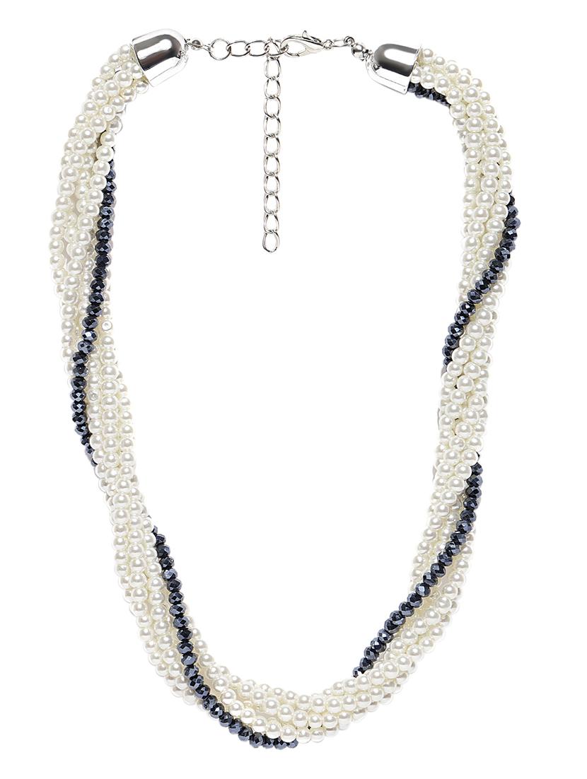 grey plastic other necklace - 15864989 - Zoom Image - 2