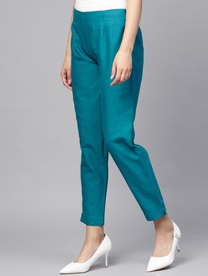 mid waist cigarette pant - 15866164 - Standard Image - 2