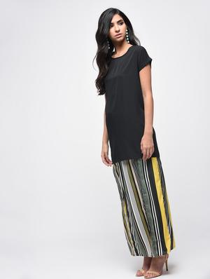 short sleeved high low tunic - 15866270 - Standard Image - 2