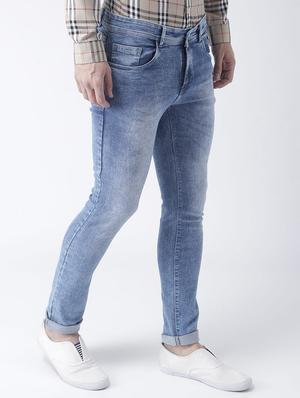blue denim washed jeans - 15867289 - Standard Image - 2