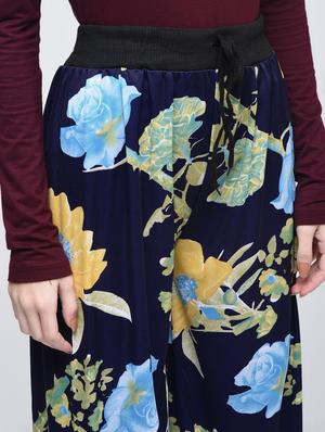 floral mid-rise harem pants - 15868581 - Standard Image - 5