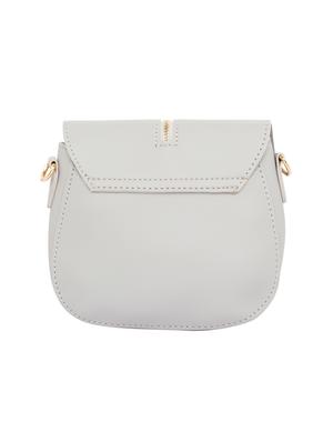 white leatherette (pu) regular sling bag - 15869015 - Standard Image - 2