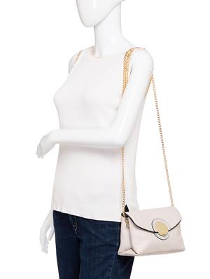 off white leatherette (pu) regular sling bag - 15869032 - Standard Image - 5