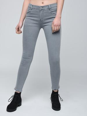 side striped skinny jeans - 15870392 - Standard Image - 2