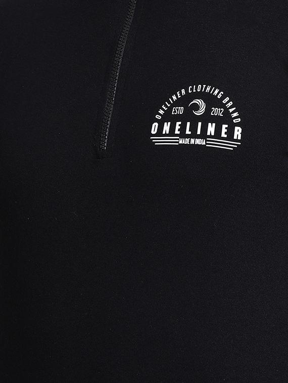 solid black collared t-shirt - 15870587 - Zoom Image - 5