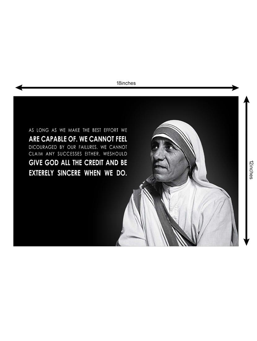 sehaz artworks quotes & motivation matte print posters for home - sza-mother-teresa-poster - 15871499 - Zoom Image - 2