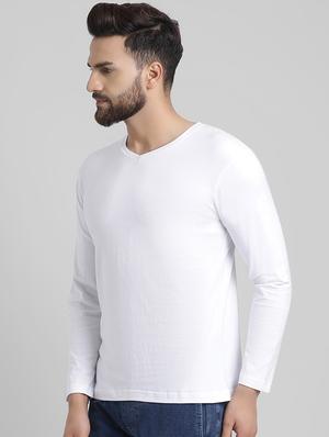 white cotton t-shirt - 15871794 - Standard Image - 2