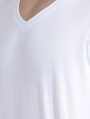 white cotton t-shirt - 15871805 - Standard Image - 5